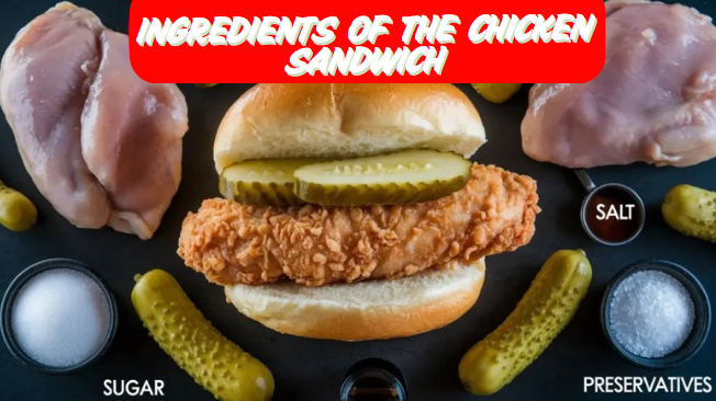 Ingredients of the Chicken Sandwich Price 