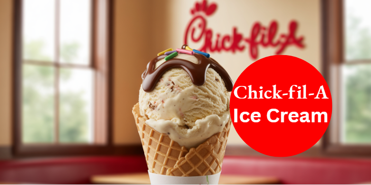 Chick-fil-A ice cream menu