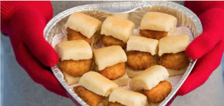 Chick-Fil-a Heart Tray