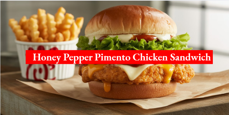 Honey Pepper Pimento Chicken Sandwich